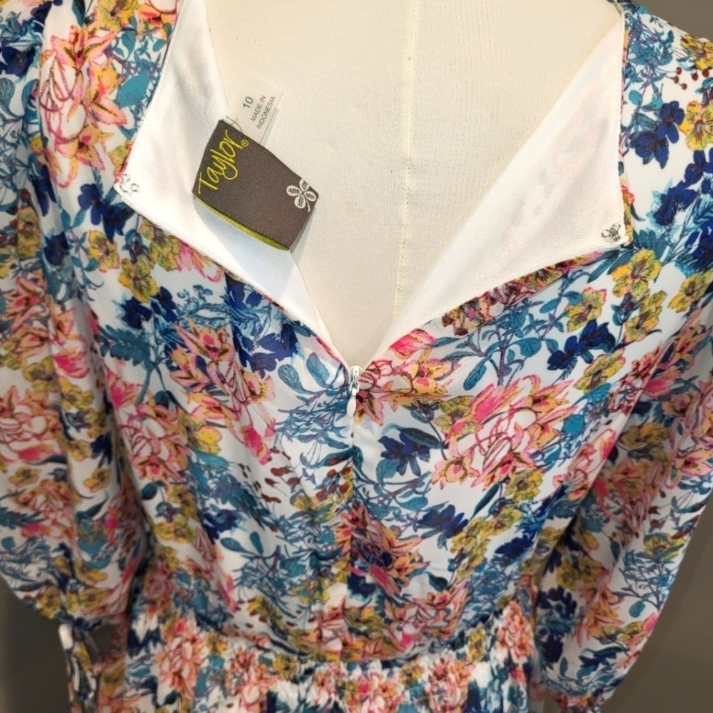 Colorful Floral Dress - Picture 8 of 8
